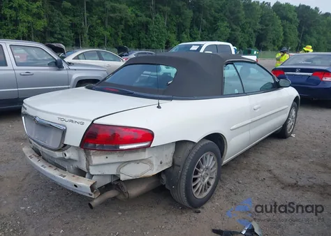 2005 Chrysler Sebring Touring из США, поврежденный, VIN 1C3EL55R05N608777